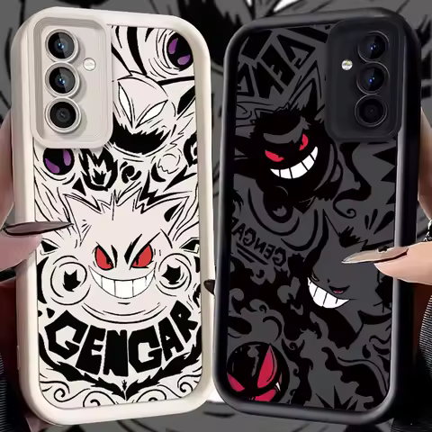 Pokemon Gengar Case for Samsung Galaxy A31 A30 A24 A23 A22 A21S A20S A20 A14 A13 5G A12 4G A11 A10S A05 A05S A04 A03 Soft Cover
