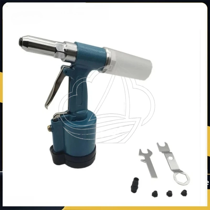 Pneumatic Tool Three-jaw Air Riveter Heavy Duty Pneumatic Riveting Gun - 2.4/3.2/4.0/4.8 Capacity, Industrial Nail Riveting Tool
