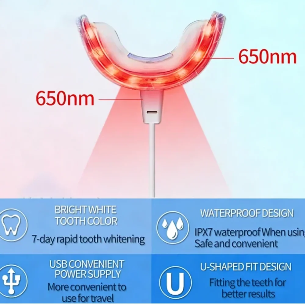 

Red Light Therapy for Oral Care Immediate Relief Device Tooth Pain Gum Sensitivity