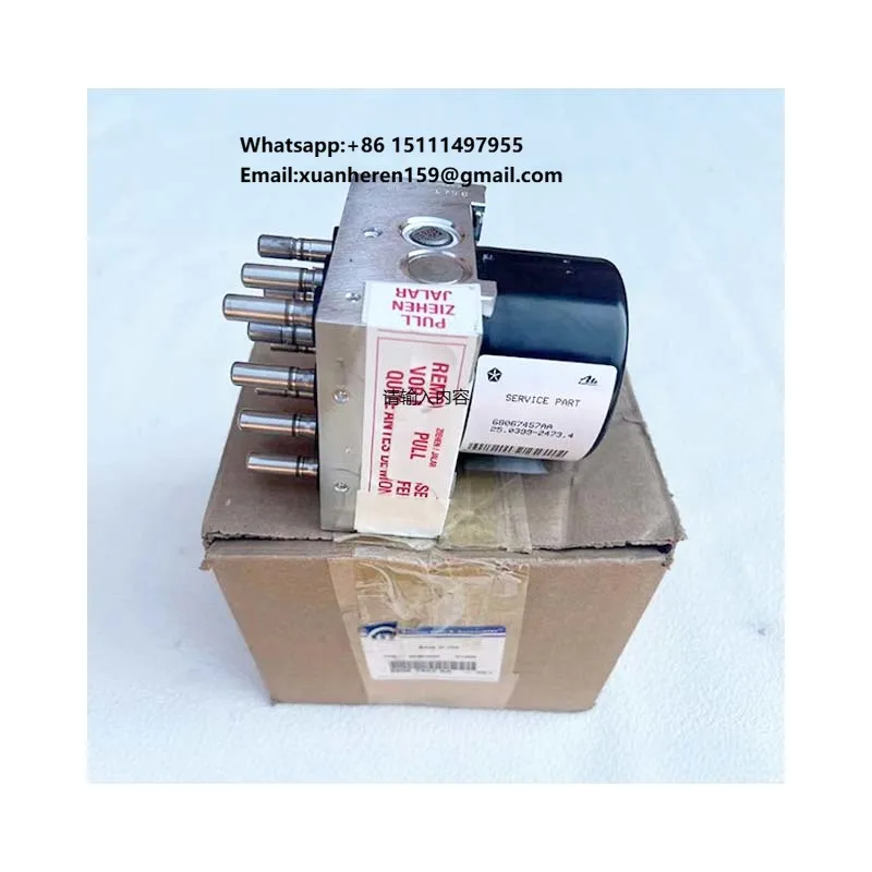 ABS Control Module OEM 68067457AA for Jeep Wrangler 2010-2018 Vacuum Booster Assy New Product
