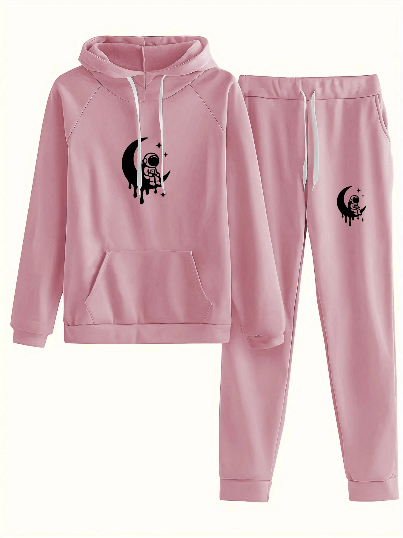 Женский свободный комплект из – обзор и цена Fleece Hoodie Lined
