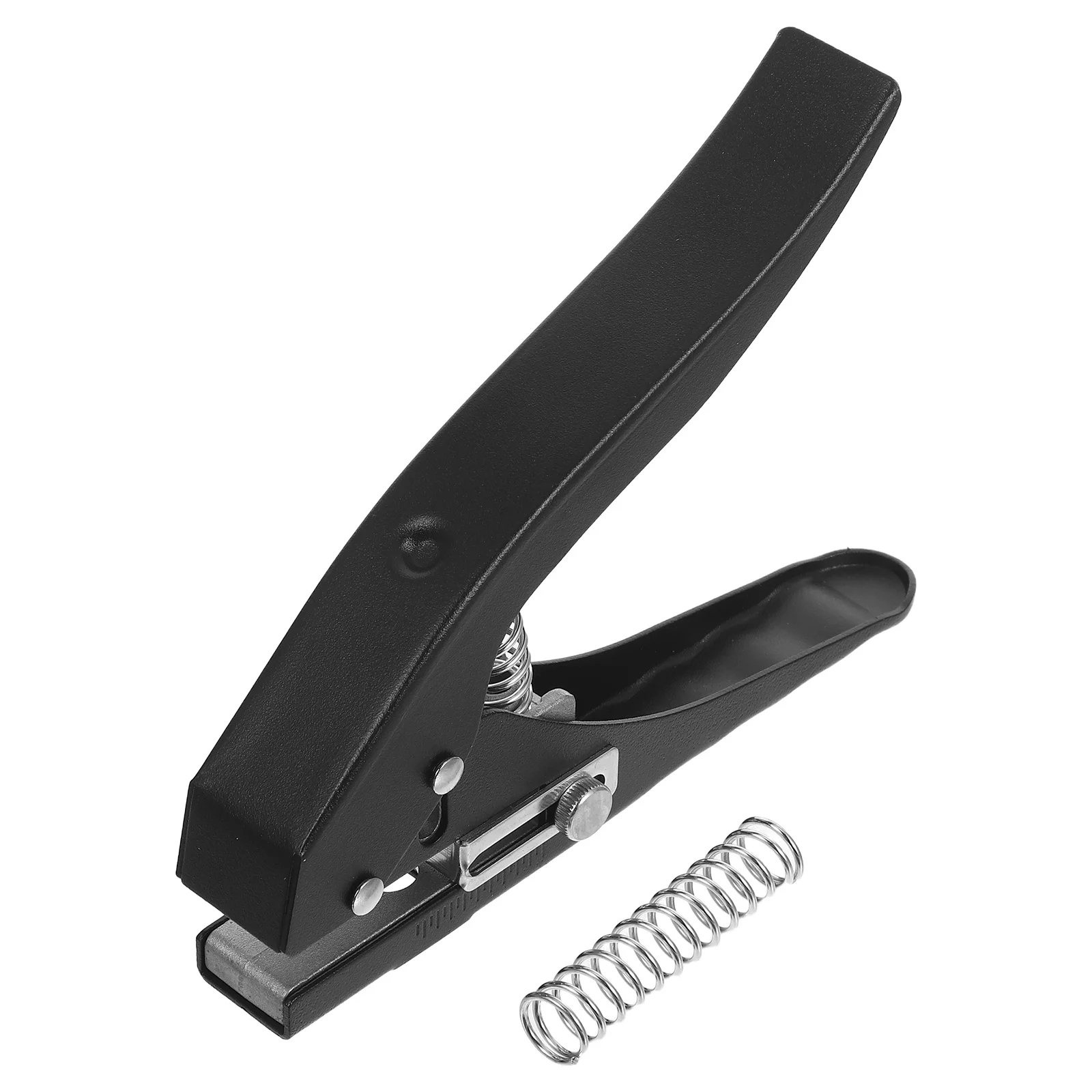 

Heavy Duty 10mm Portable Handheld Hole Punch for Plastic Lids Paper Cards Cardboard Manual Craft Office Use Small Single Hole