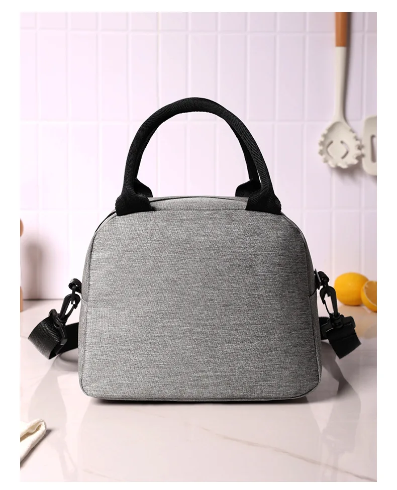 Borsa da pranzo portatile per OL Women borsa termica per il pranzo borsa termica borsa impermeabile Bento Pouch borse a tracolla per alimenti per