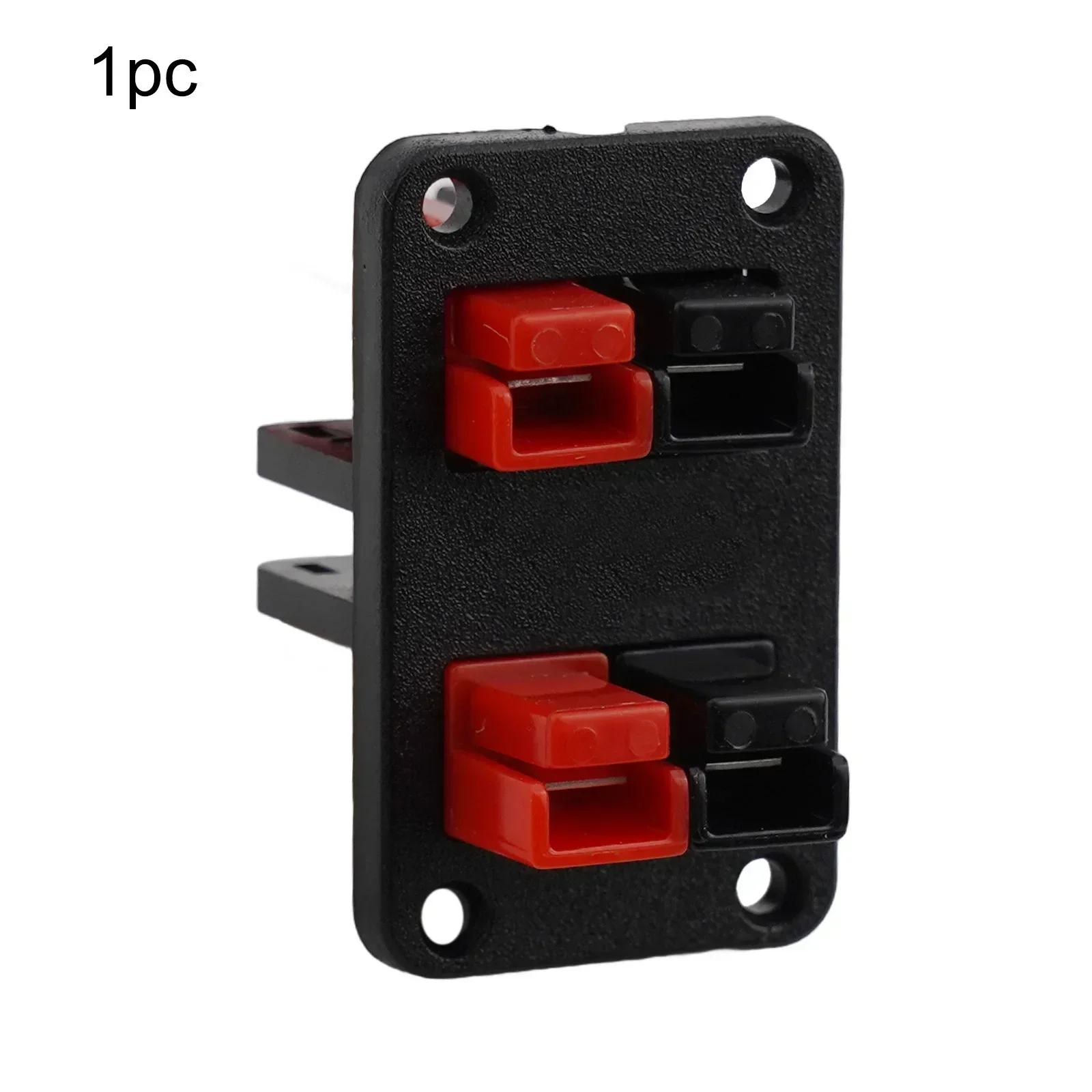 2PCS 30A/45A 600V Fixed Mounting Bracket Panel for Anderson Plug Connector Outdoor Wire & Cable Terminal Block Electrical Tool