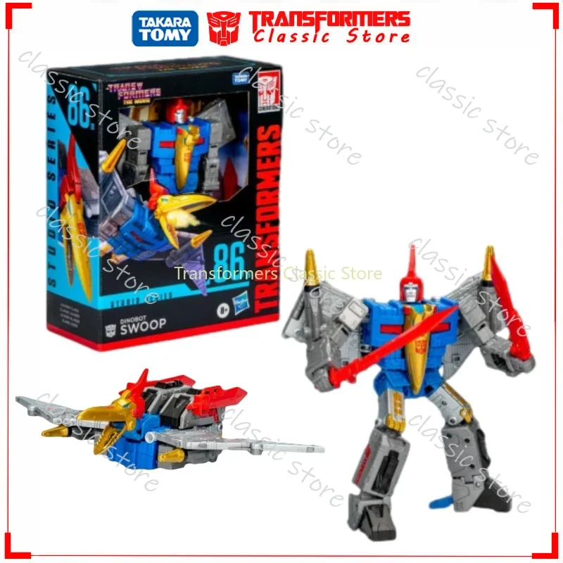 In Stock Transformers Toys Studio Series SS-86-26 Dinobot Swoop Classic Action Figures Cybertron Autobots Collectible Gifts