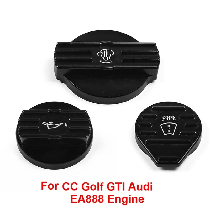 For CC Golf Seat Skoda 2.0T Scirocco EA888 Engine Aluminium Protect Cap Cover Auto Parts