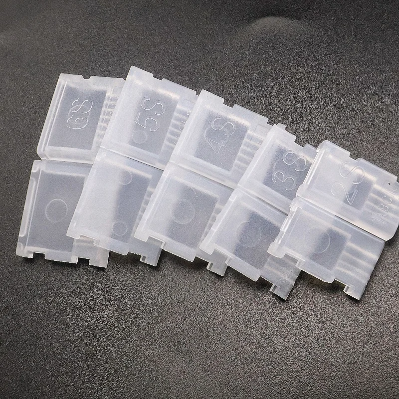 

10pcs AB Buckle Balance Lead Protector for 2S-6S Lipo Battery Aviation Model Charging Cable Silicone Wire Plug Guard Anti-Break