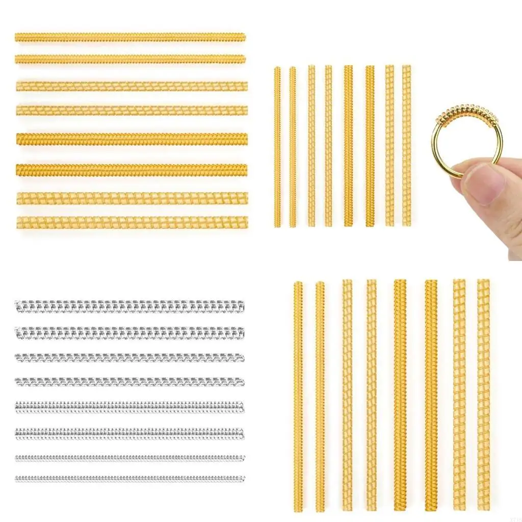 

Set of 8 Ring Fitting Adjuster Set Tightener for Everyday Use