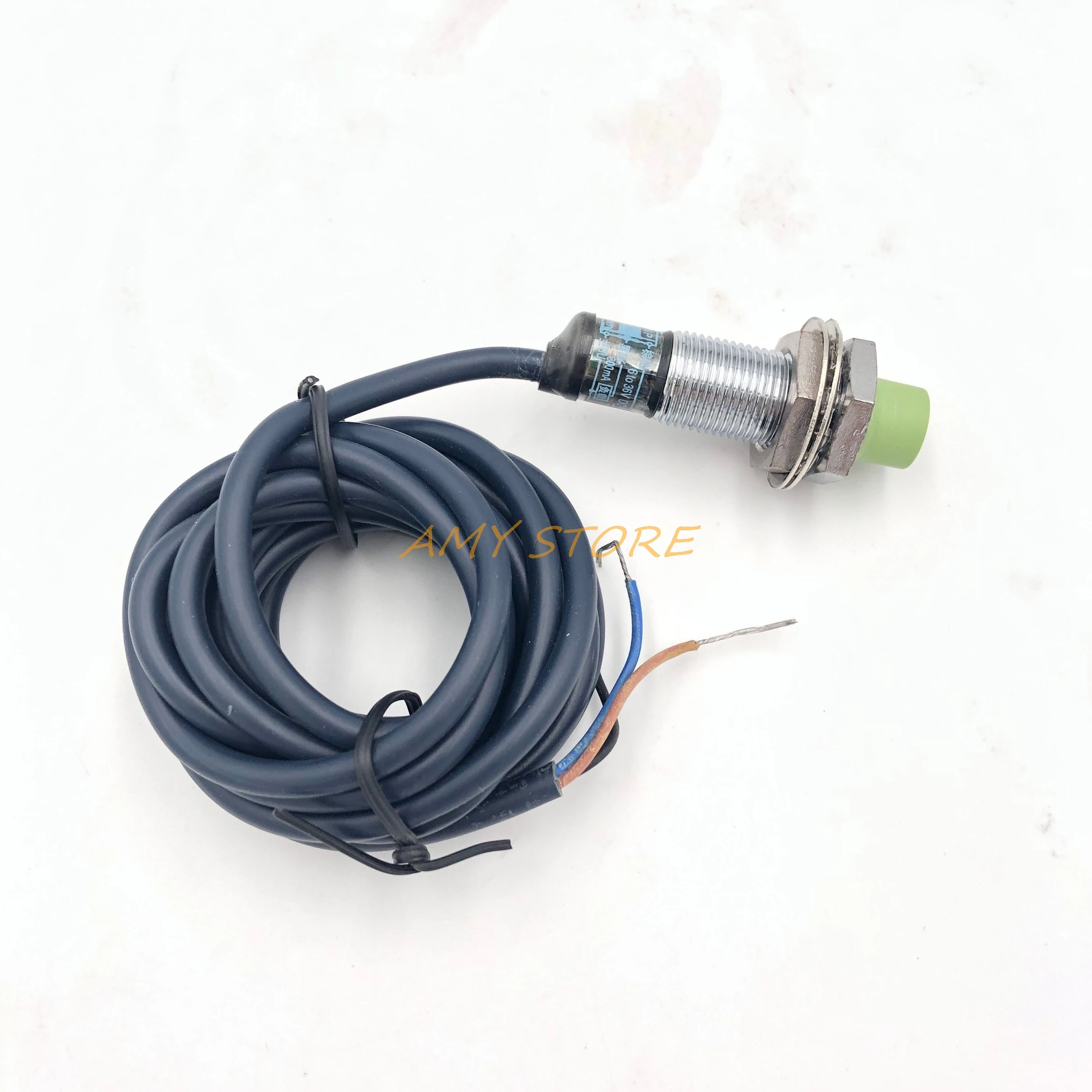 PR12-4DP PNP NO 4mm M12 비접촉 유도형 근접 센서 스위치 감지기 DC 6-36V 300mA PR12-4DN NPN NO