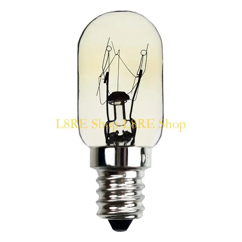 L8RE Premium Durable Microwave Oven Bulb 10W 110-130V E12S Base Universal Replacement