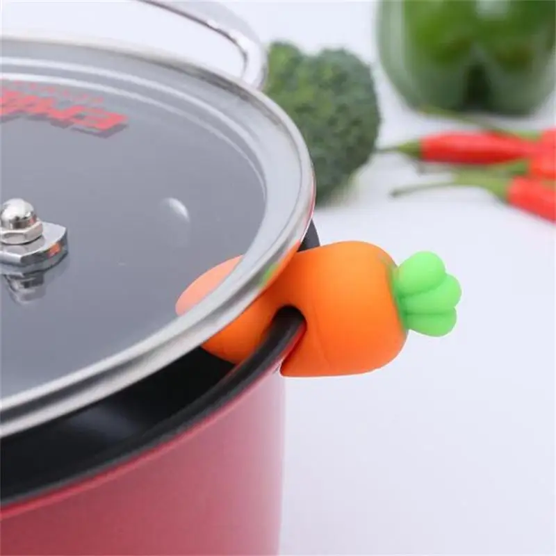 Anti Overflow Splash Pot Stoppers Cookware Pot Lid Edge Space Maker Water Soup Boiling Safe Lifter Food Grad Kitchen Utensil