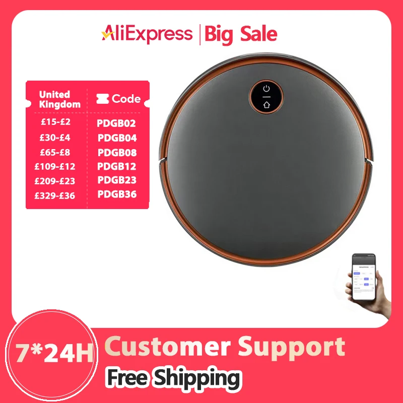 Robot Vacuum Cleaner PUREROBO F4 With APP & Voice & Remote Smart Control Wet Dry Mopping，Sweeping，Vacuum 3-In-1 Sweeper Robot