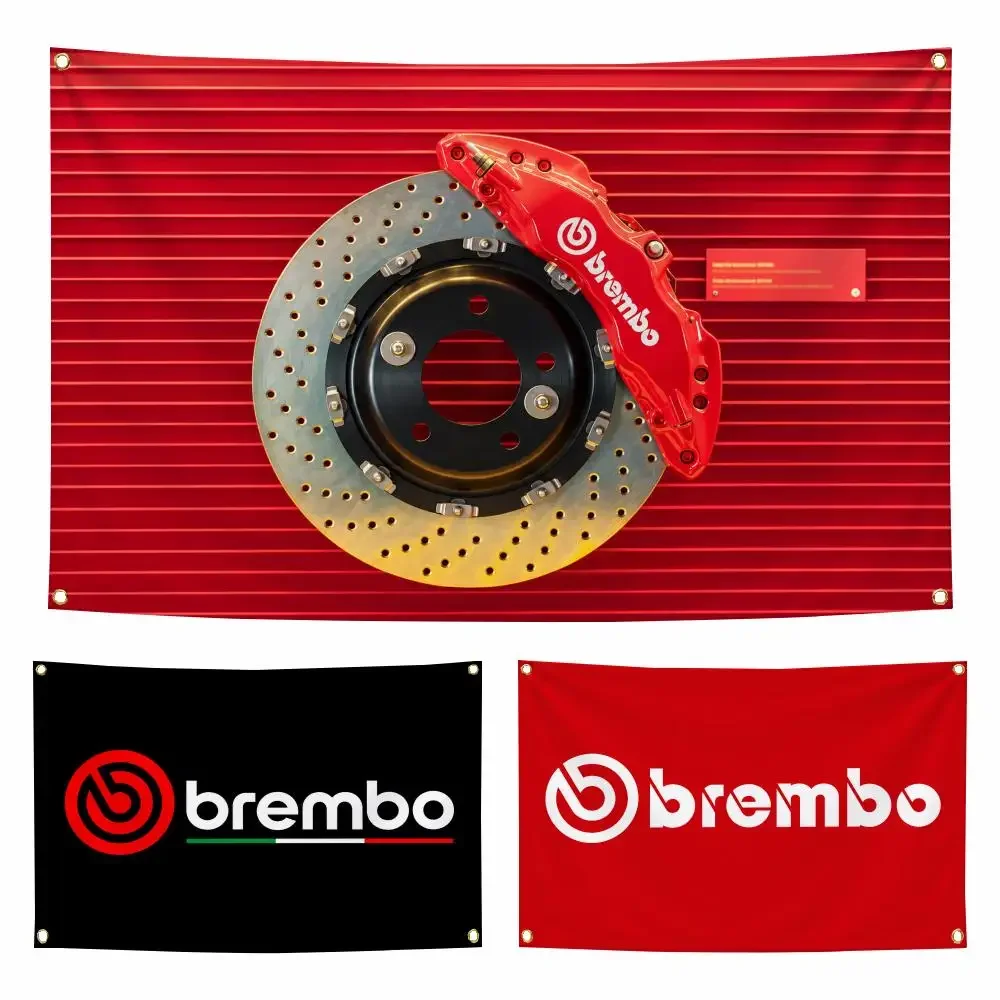 Brand B-Brembo Flags Personalized Flag Room Dorm Camping Picnic Garage Bar Indoor Outdoor Wall Decor