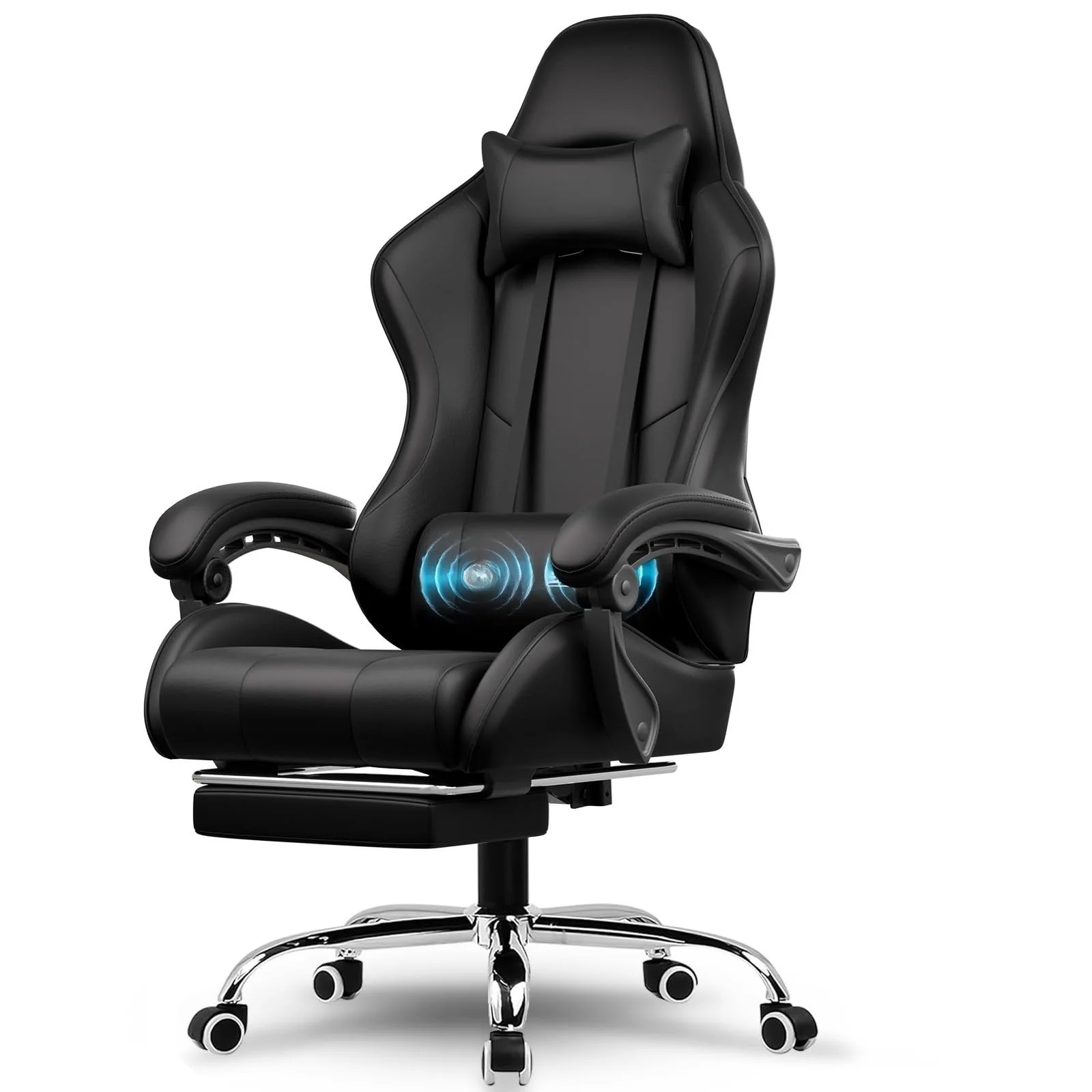 

Wholesale custom e-sports chair with pedal waist support 360 degree rotating headrest to adjust height Office or game