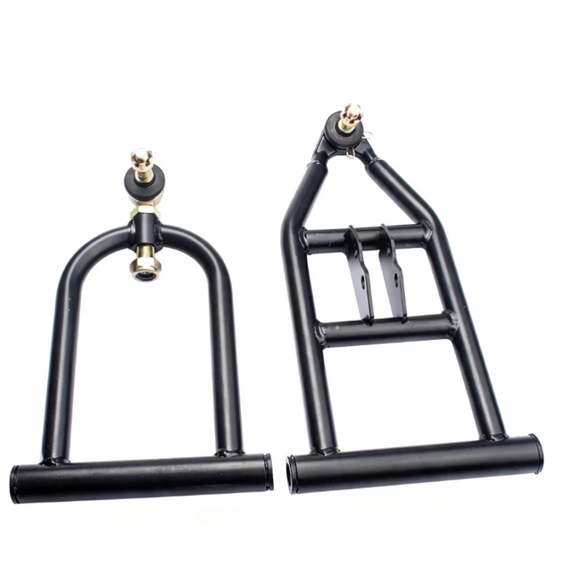 Four-wheel beach kart accessories, 50-125cc 340mm upper and lower front suspension swing arm