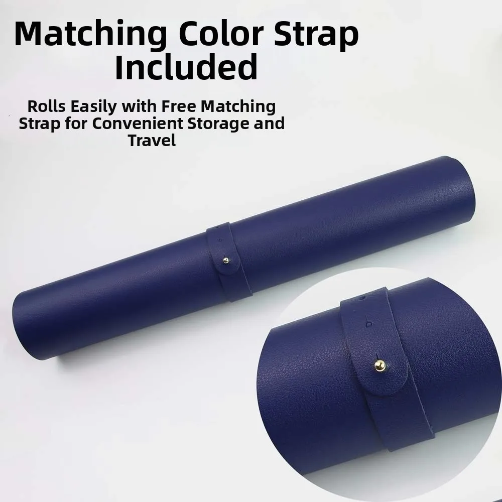 Desk Mat Leather Writing Pad Cork Large Table Protector Oil-proof Waterproof Keyboard Mat Adults