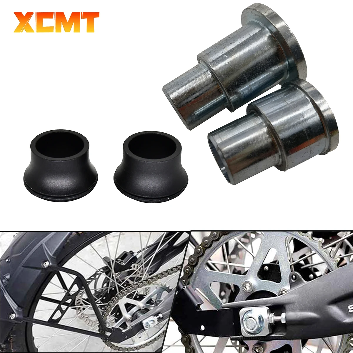 

Motorcycle Front Rear Wheel Axle Hub Spacer Kit for Sur Ron Sur-Ron Surron Light Bee X & Light Bee S for Segway X160 X260 Parts