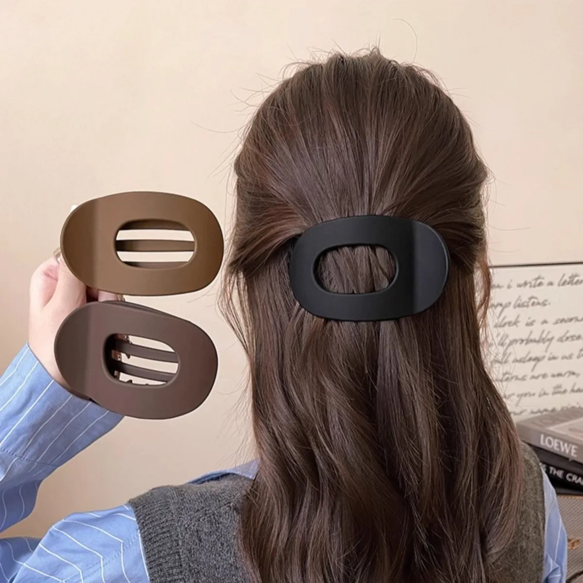 

Модная и простая заколка-уточка для женских причесок, портативная и подходящая для повседневного использования, аксессуар для волос и подарок.