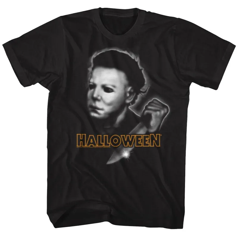 Halloween Airbrush Black Adult T-Shirt