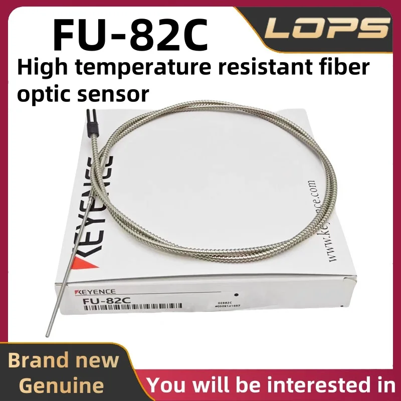 

FU-82C New Original KEYENCE High Temperature Resistant Fiber Optic Sensor