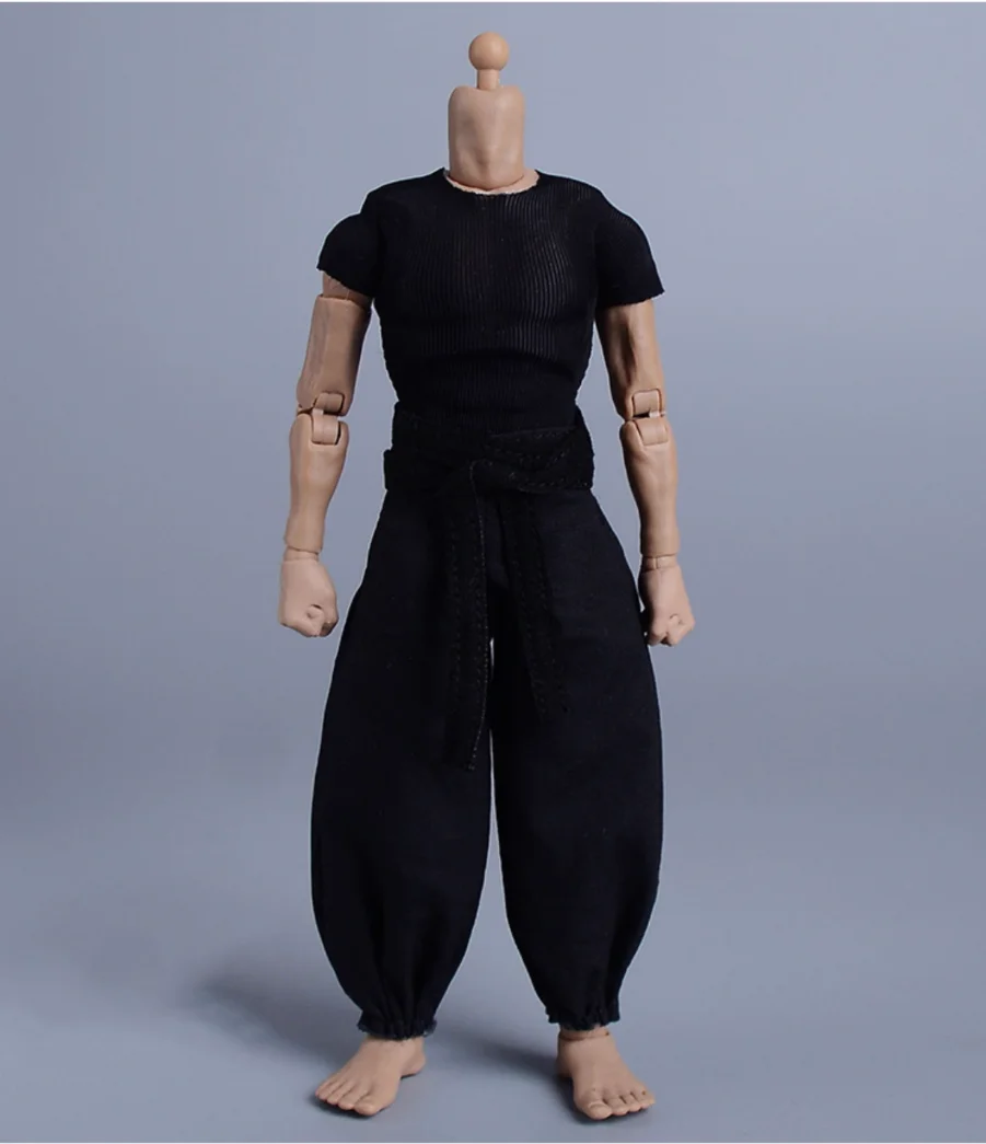 1/12 Soldier Clothing Accessories Tight Fitting Warrior Lantern Pants Model Toy Fit 6'' Action Figure Body In Stock