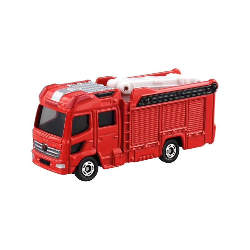 In Stock Original TAKARA TOMY Tomica No.119 879763 Morita Multi-Purpose Fire Engine Diecast Car, Alloy Rescue Fire Truck Boys Co