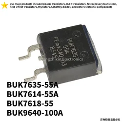 10PCS BUK7635-55A TO-263 BUK7635 BUK7614-55A BUK7614 BUK7618-55 BUK7618 BUK9640-100A BUK9640 Field-effect transistor