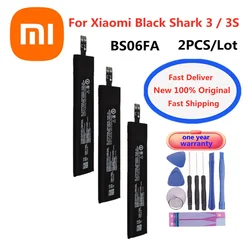 New Original BS06FA Battery For Xiaomi Black Shark 3 3S Phone Batteries 2360mAh