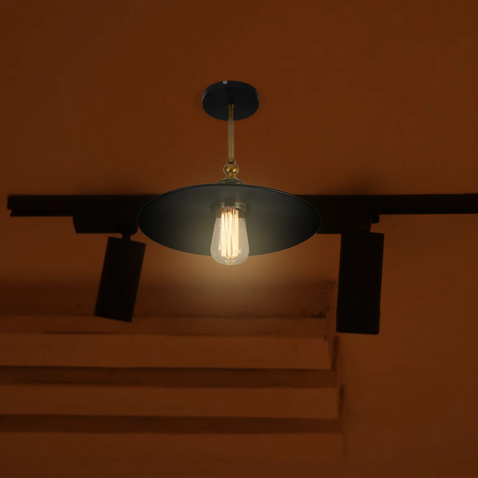 

Nordic Wall Lamp Black Vintage Iron Design For Home Living Room Bedroom Cafe Bar Hotel Indoor Decorative Lighting