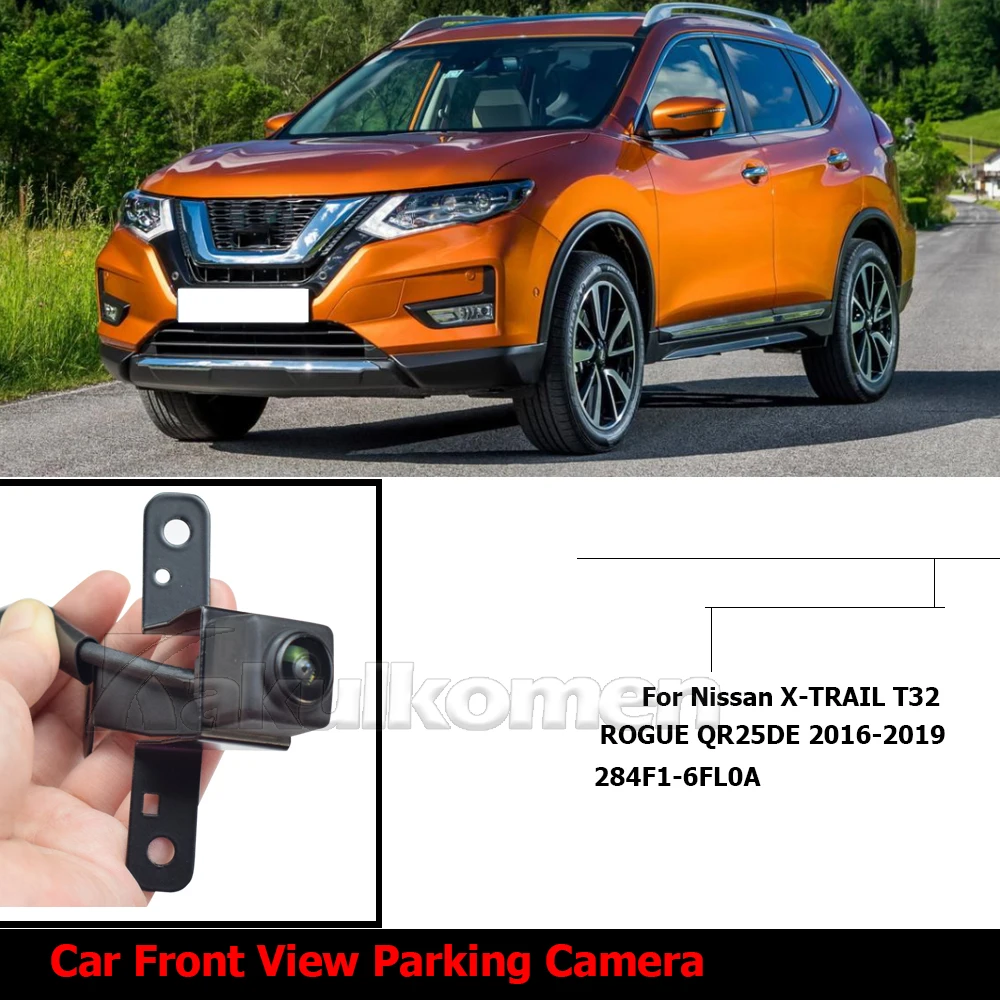 284F1-6FL0A Parking Assist Front View Camera Fit For Nissan X-Trail T32 Rogue 2017 2018 2019 2020 Car Front View Parking Camera