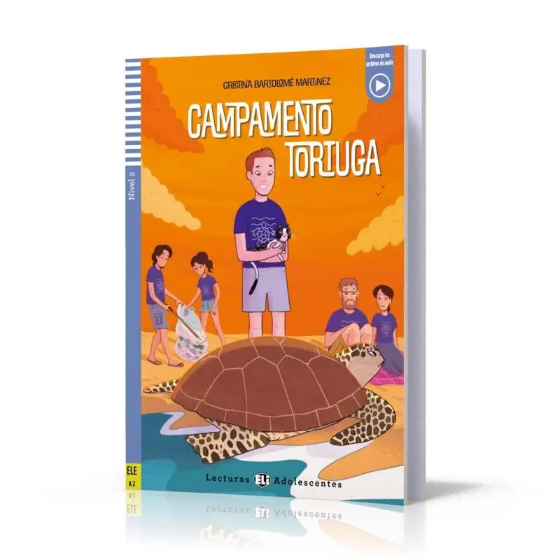 

ELI Teen Readers Испанский A2 Campamento Тортуга Кристина Барроломе Мартинес ЭЛИ Издательство Группа 9788853645807 Книга