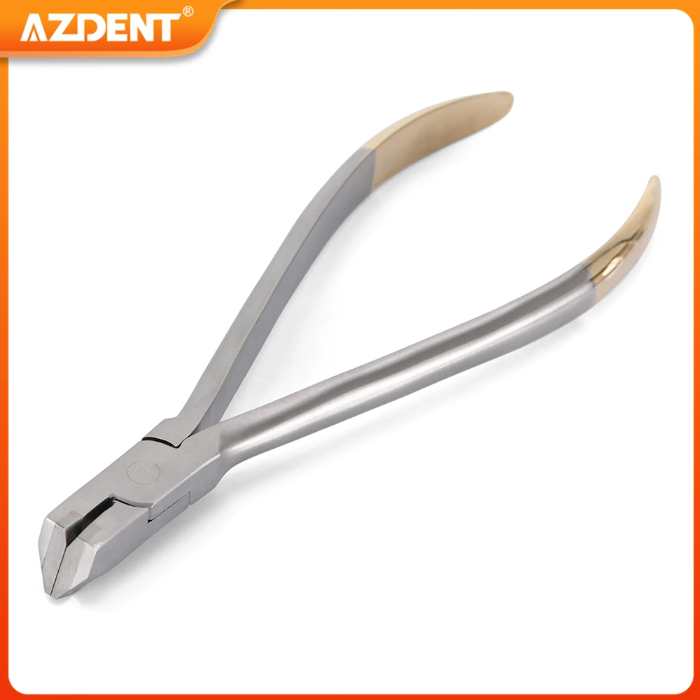 AZDENT Dental Orthodontic Plier Dentistry Basic Instrument Tool for Dentists Distal End Cutter Ligature Cutter