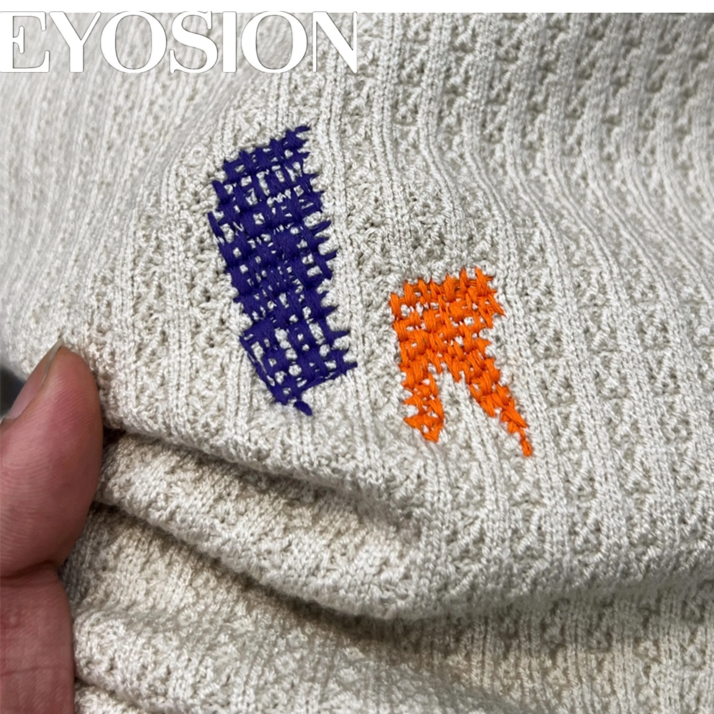 Nuovo maglione girocollo ricamato di alta qualità maglione basic autunno inverno da uomo pullover con camicia base interna alla moda