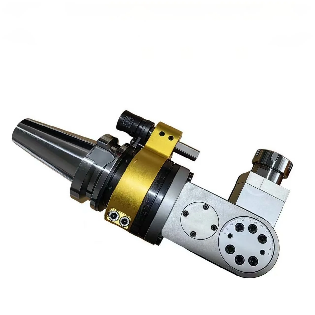 Series 0-360° Adjustable CNC BT50 Angle Head Multi-Angle Milling Accessory for Complex Machinery & Valve Manufacturing