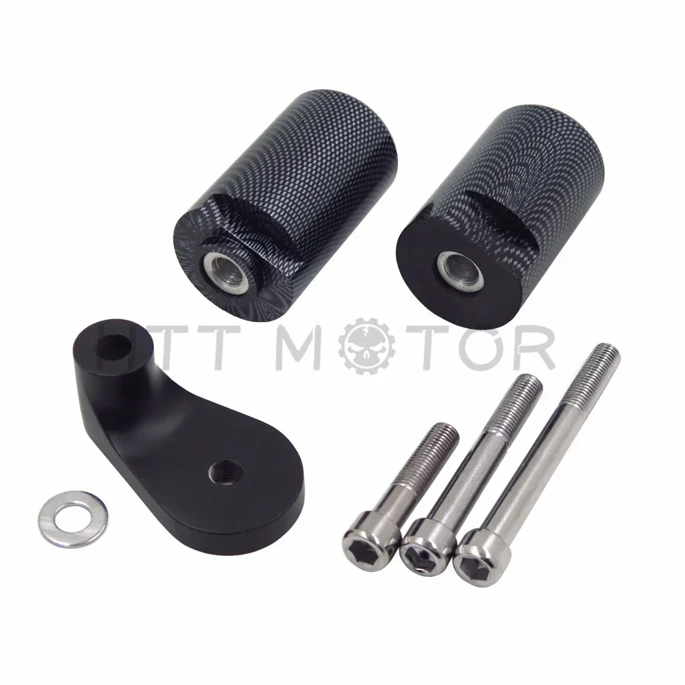 

Left and Right No Cut Frame Slider Crash Protector for Suzuki 2001-2002 GSXR 1000 GSX-R Carbon Fbier Motorcycle Part