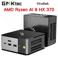 GMKtec EVO-X1 Ryzen Al 9 HX 370 MINI PC Radeon 890M LPDDR5 7500MHz 32GB 1TB WIFI6 BT5.2 2,5G Lan USB4.0  Gaming Pc Mini Computer