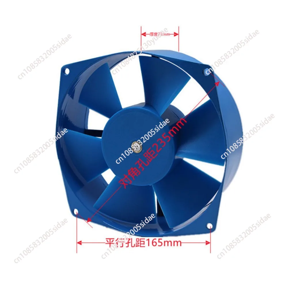 200FZY2-D Single Flange AC220V 0.18A 65W Fan Axial Fan Blower Electric Box Cooling Fan Adjustable Wind Direction