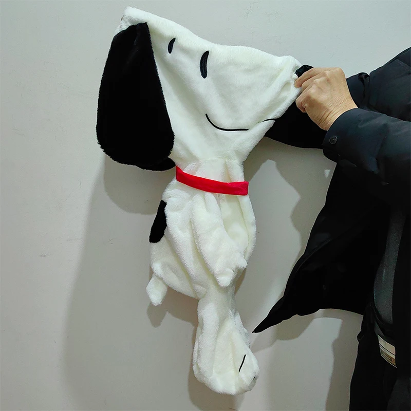 35/80cm Riesiges Snoopy Plüschtier Cartoon Anime Geburtstags-Kissen Hunde-Plüschfigur Halbfertiges Lederholster Geschenk für Kinder Weihnachten – Detail 6