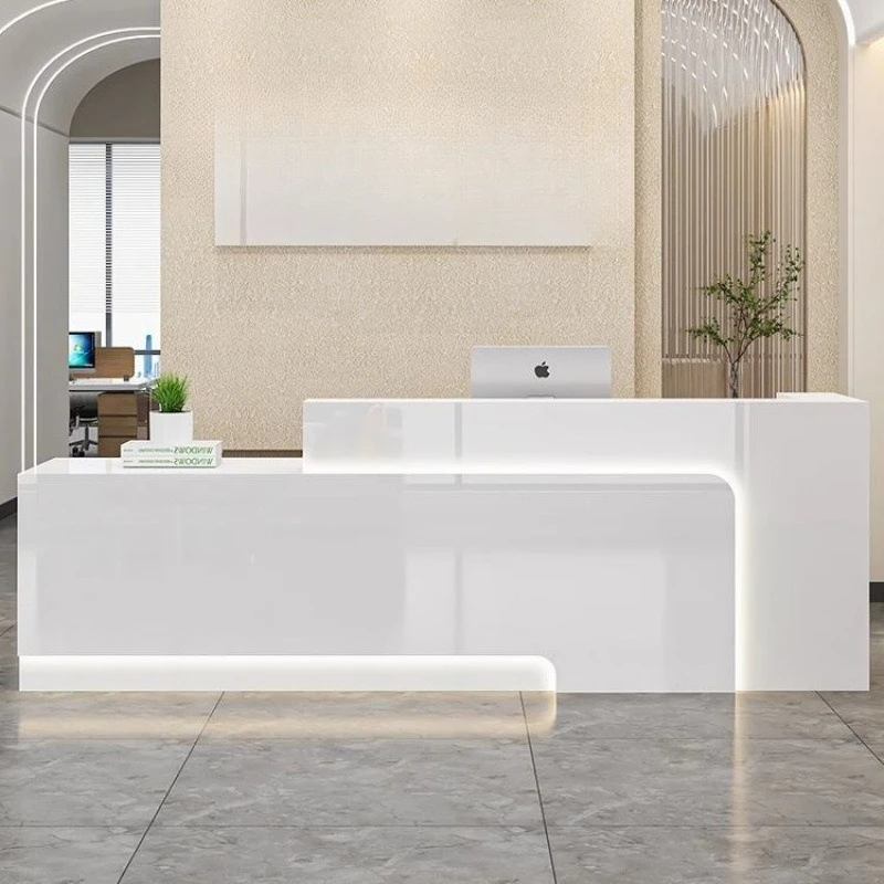 Front desk checkout page counter front desk corner company store bar