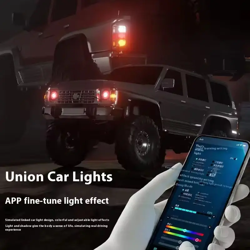 جديد 1:10 نموذج كامل النطاق تسلق سيارة كهربائية ذكية التحكم عن بعد سيارة المهنية الدفع الرباعي Rc على الطرق الوعرة مركبة