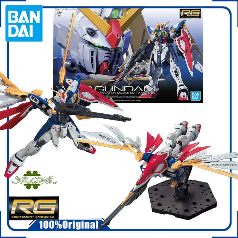 

Bandai оригинальная стандартная версия RG 35, крыло Gundam, аниме, экшн-фигурка, сборная модель, игрушки, подарки для детей