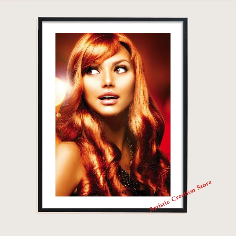 SPA Hairdresser Barber Hair Salon Hairstyle Posters Pictures Canvas Print Art Paintings for Living Room Barber Shop Home Decor
