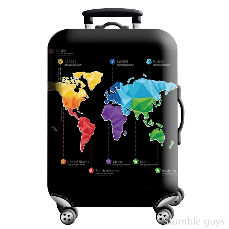 

Heavy Duty Stretchy Luggage Cover Anti-Dust Protective Suitcase Sleeve Durable Travel Accessory All Travel Styles Fits