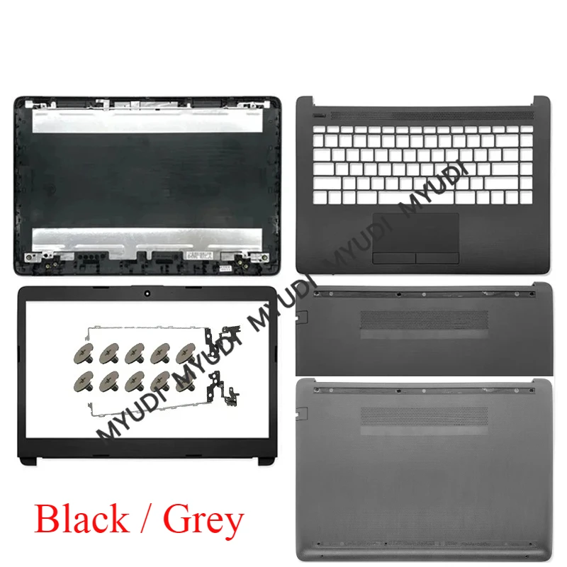 NUEVA Carcasa para HP 14-CM Palmrest 14-CK 14-DG 240 G7 245 246 G7, Cubierta Trasera de Pantalla LCD, Marco de Bisel, Bisagras, Carcasa Inferior L44056-001