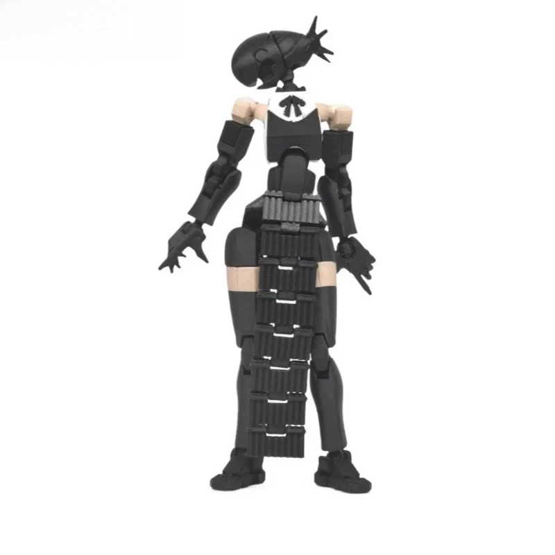 3D Printed Articulated Action Figure, Multi-Joint Movable DIY Assembly Toy, Desk Decoration Model, Creative Gift for Fans