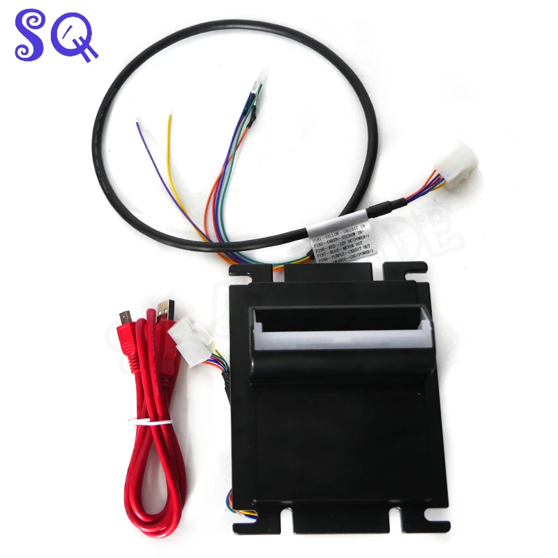 New High cost performance  JIX Banknote Bill Acceptor Multiple Cash Money Currencies Accept Validator for Vending Machine