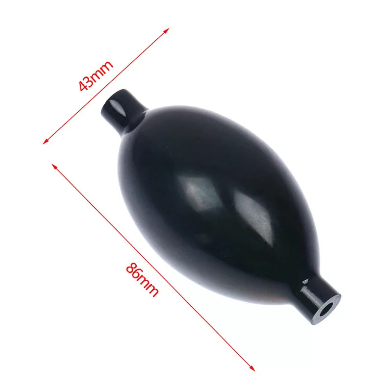 Medical Accessory Latex Sphygmomanometer Tonometer Ball Blood Pressure Cervical Tractor  Air Inflation Balloon Bulb Pump Valve