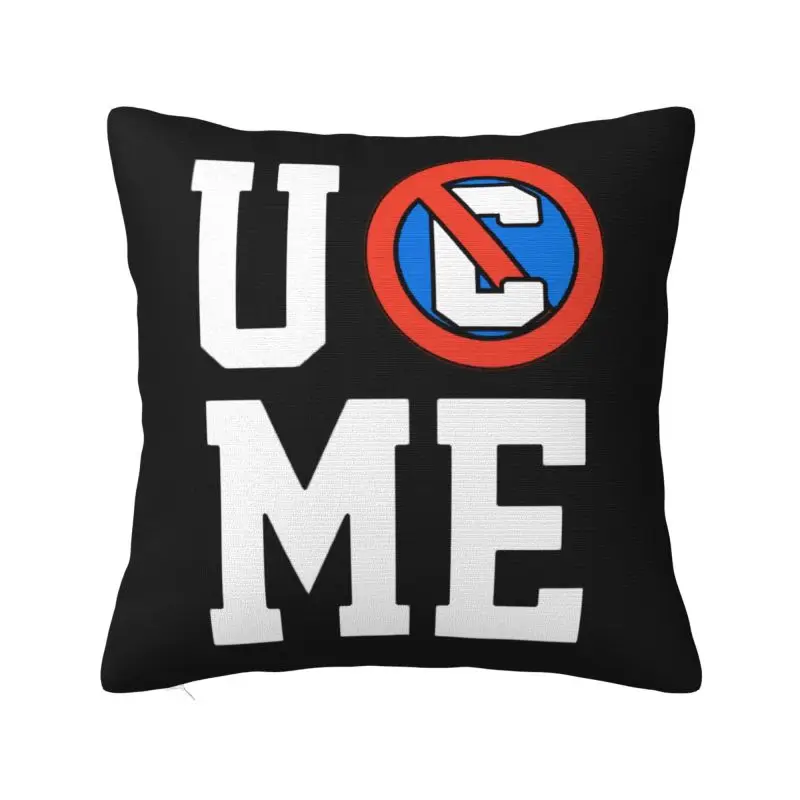 WWE John Cena U Cant See Me Pillow Home Decorative Kawaii Cushion Decoration Salon Square Pillowcase