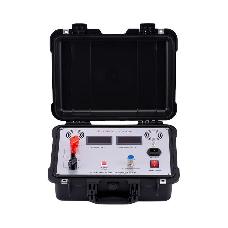 

UHV-H100A Switch Contact Resistance Tester Circuit Breaker Resistance meter