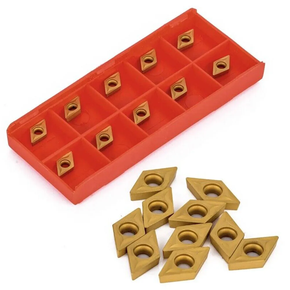 

Turning Inserts DCMT070204 Insert 50 Pcs Boring Bar Cutter Carbide Inserts High Quality For Lathe Turning Tool